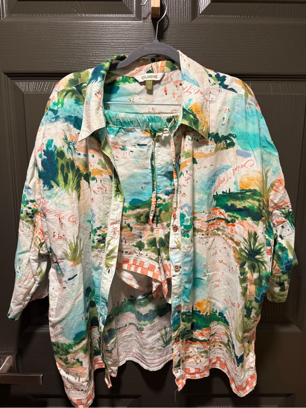 Celandine Linen Blend Summer Set - Large